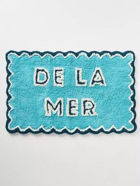 Anthropologie De La Mer Bath Mat NWT $58